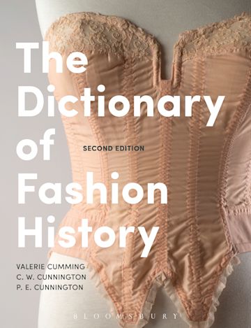 The Dictionary of Fashion History cover