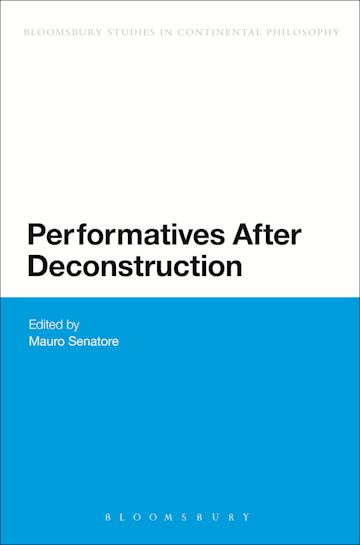 Performatives After Deconstruction cover