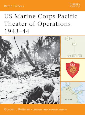 US Marine Corps Pacific Theater of Operations 1943–44 cover
