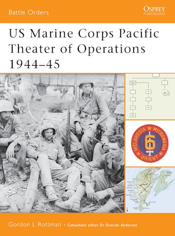 US Marine Corps Pacific Theater of Operations 1944–45 cover