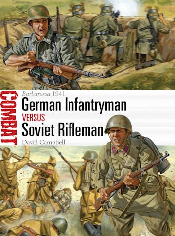 German Infantryman vs Soviet Rifleman cover