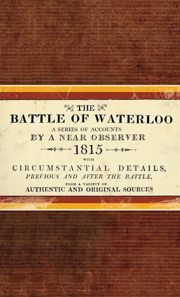 The Battle of Waterloo cover