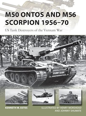M50 Ontos and M56 Scorpion 1956–70 cover