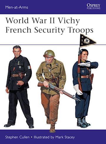 World War II Vichy French Security Troops cover