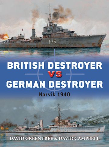 British Destroyer vs German Destroyer cover