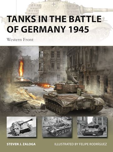 Tanks in the Battle of Germany 1945 cover