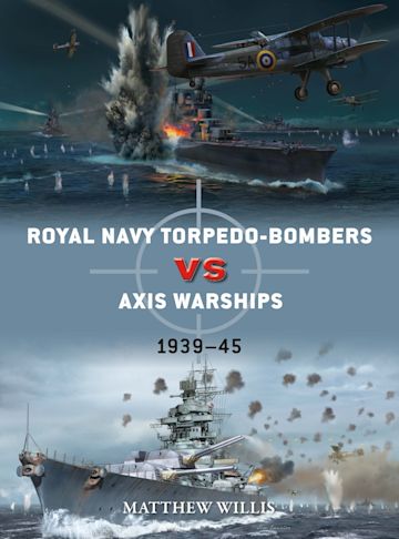 Royal Navy torpedo-bombers vs Axis warships cover