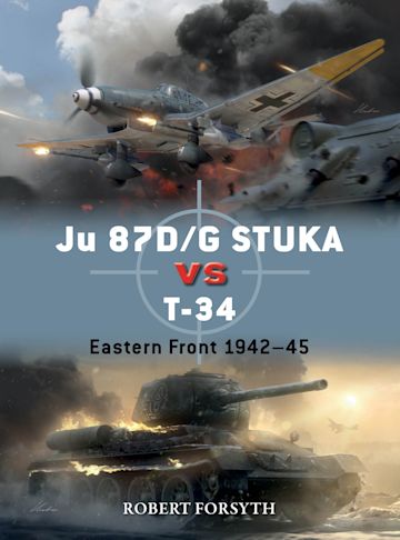 Ju 87D/G STUKA versus T-34 cover