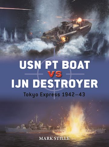 USN PT Boat vs IJN Destroyer cover