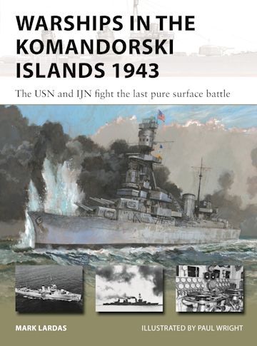 Warships in the Komandorski Islands 1943 cover