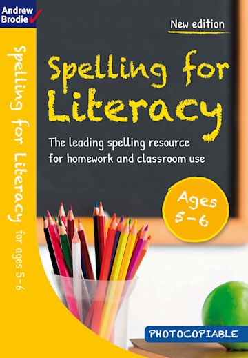 Spelling for Literacy for ages 5-6 cover