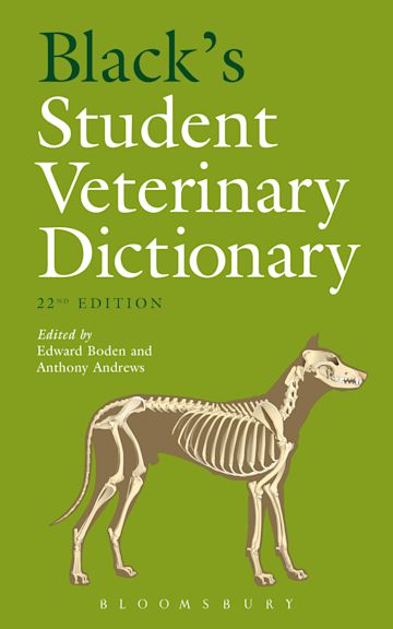 Black's Student Veterinary Dictionary cover