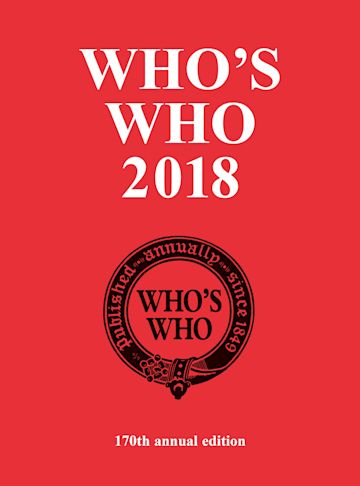 Who's Who 2018 cover