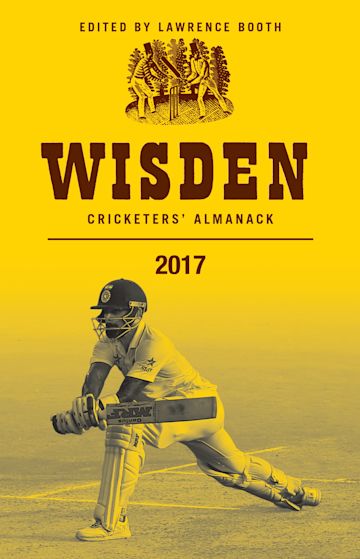 Wisden Cricketers' Almanack 2017 cover