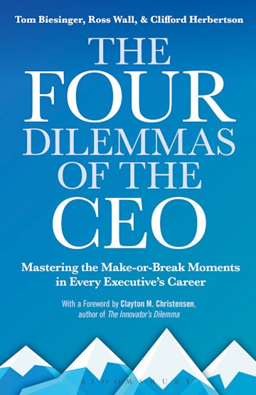 The Four Dilemmas of the CEO cover