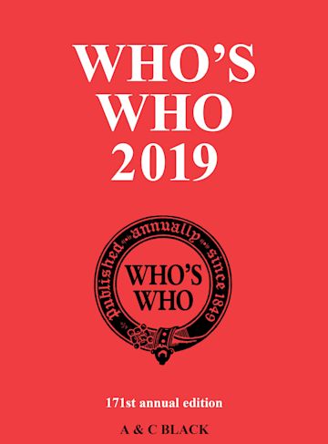 Who's Who 2019 cover