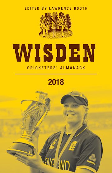 Wisden Cricketers' Almanack 2018 cover