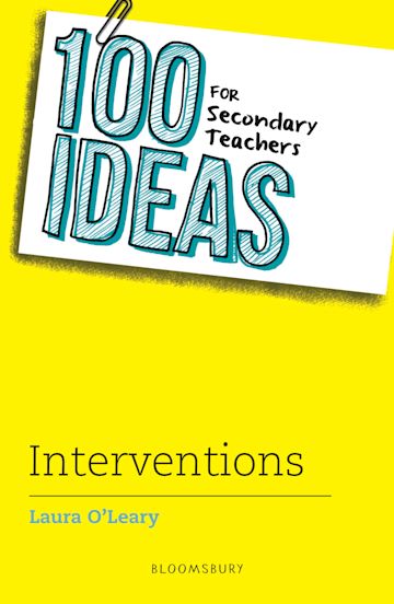 100 Ideas for Secondary Teachers: Interventions cover