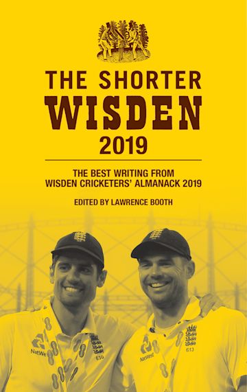 The Shorter Wisden 2019 cover