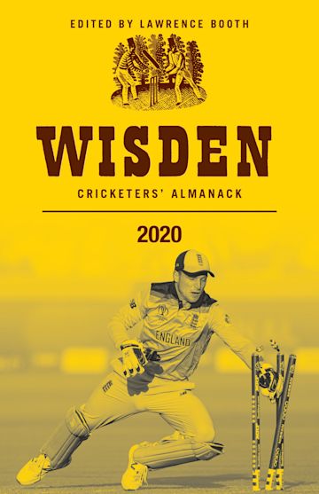 Wisden Cricketers' Almanack 2020 cover