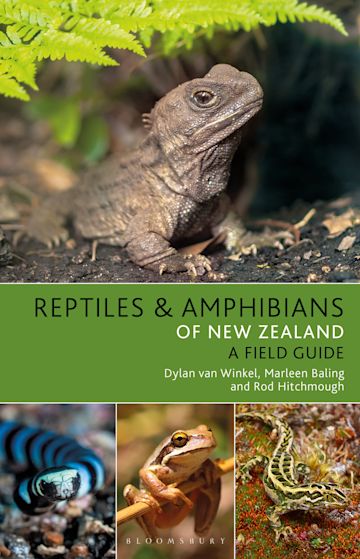 Reptiles and Amphibians of New Zealand cover