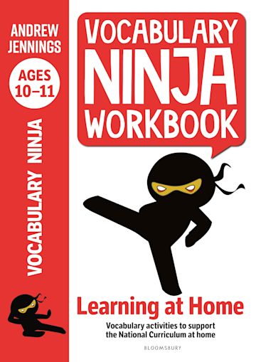 Vocabulary Ninja Workbook for Ages 10-11 cover