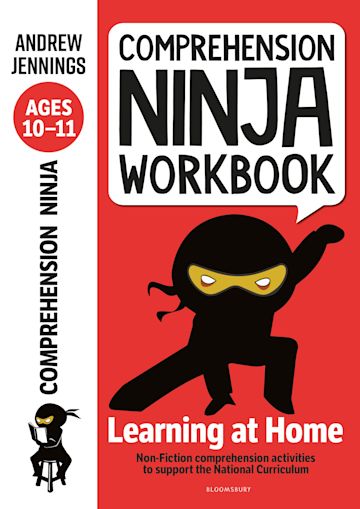 Comprehension Ninja Workbook for Ages 10-11 cover