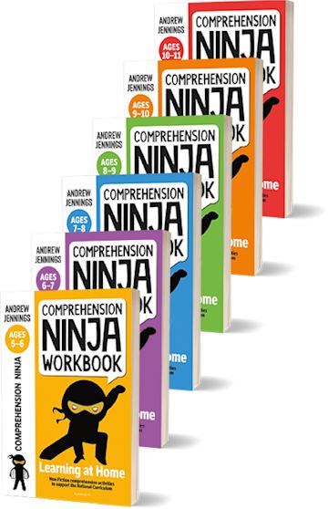 Comprehension Ninja Workbooks Full Series Pack cover