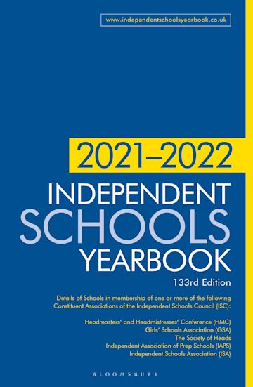 Independent Schools Yearbook 2021-2022 cover