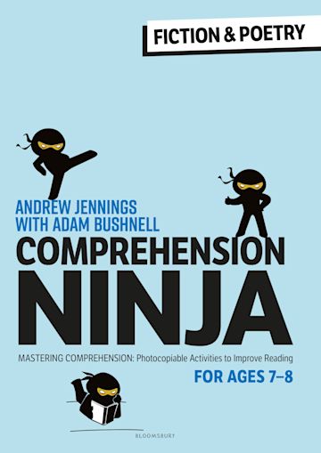 Comprehension Ninja for Ages 7-8: Fiction & Poetry cover