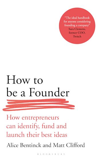 How to Be a Founder cover