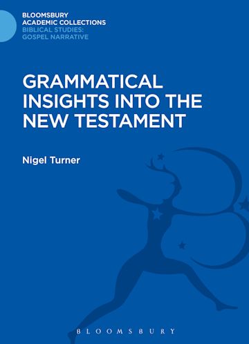 Grammatical Insights into the New Testament cover