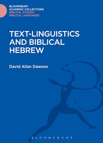 Text-Linguistics and Biblical Hebrew cover