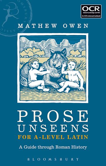 Prose Unseens for A-Level Latin cover