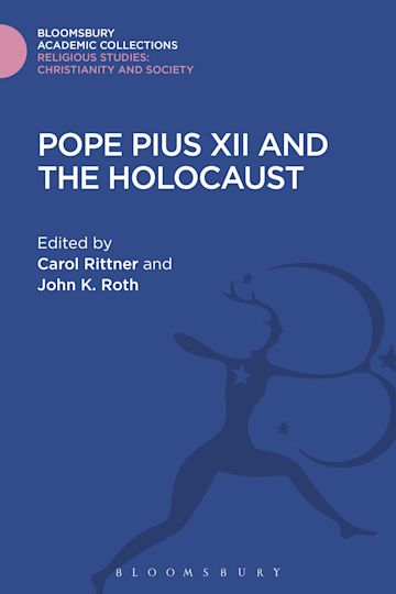 Pope Pius XII and the Holocaust cover