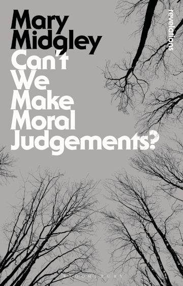 Can't We Make Moral Judgements? cover