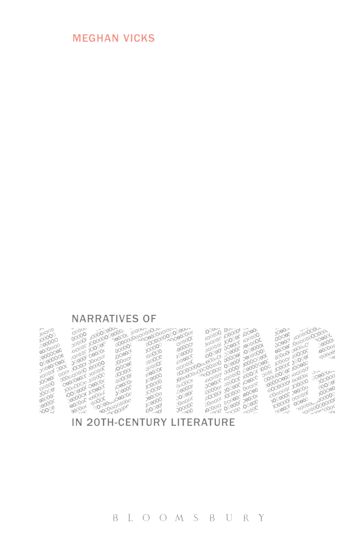 Narratives of Nothing in 20th-Century Literature cover