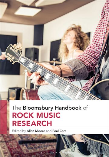 The Bloomsbury Handbook of Rock Music Research cover