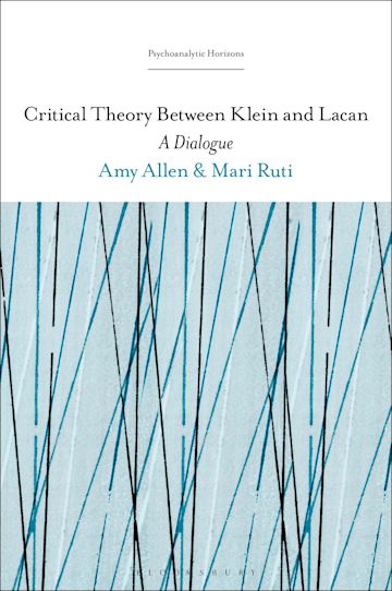 Critical Theory Between Klein and Lacan cover