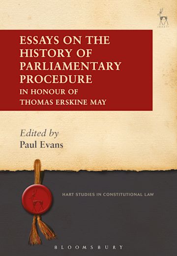 Essays on the History of Parliamentary Procedure cover