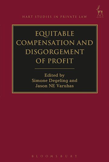 Equitable Compensation and Disgorgement of Profit cover