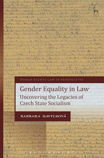 Gender Equality in Law cover