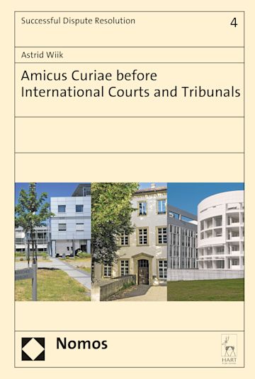 Amicus Curiae Before International Courts and Tribunals cover