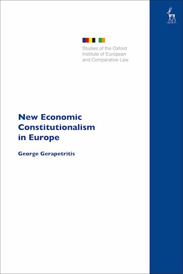 New Economic Constitutionalism in Europe cover