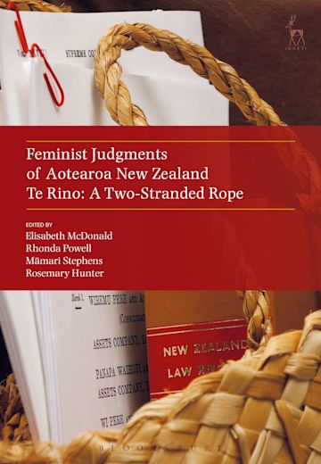 Feminist Judgments of Aotearoa New Zealand cover