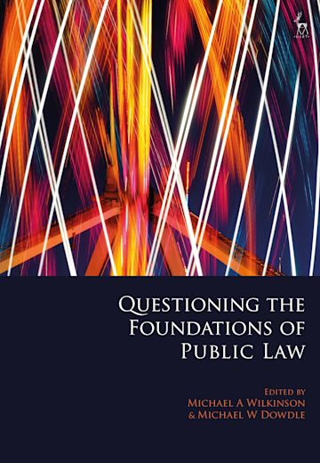 Questioning the Foundations of Public Law cover