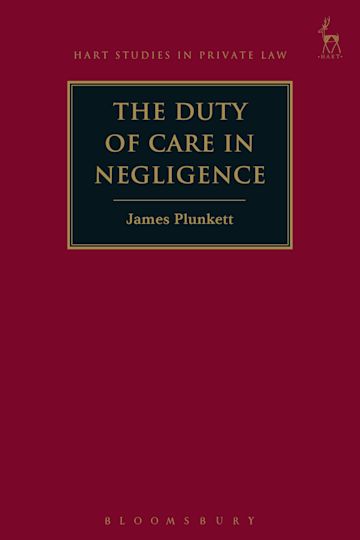 The Duty of Care in Negligence cover