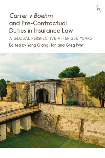 Carter v Boehm and Pre-Contractual Duties in Insurance Law cover