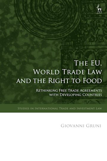 The EU, World Trade Law and the Right to Food cover