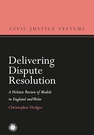 Delivering Dispute Resolution cover